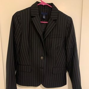 J Crew blue pin striped blazer